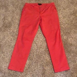 Banana Republic Size 10 Coral Pants